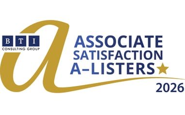 BTI Associate Satisfaction A-Listers 2026 logo