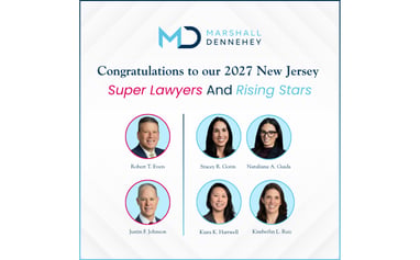 graphic announcing our 6 2027 Super Lawyers & Rising Stars